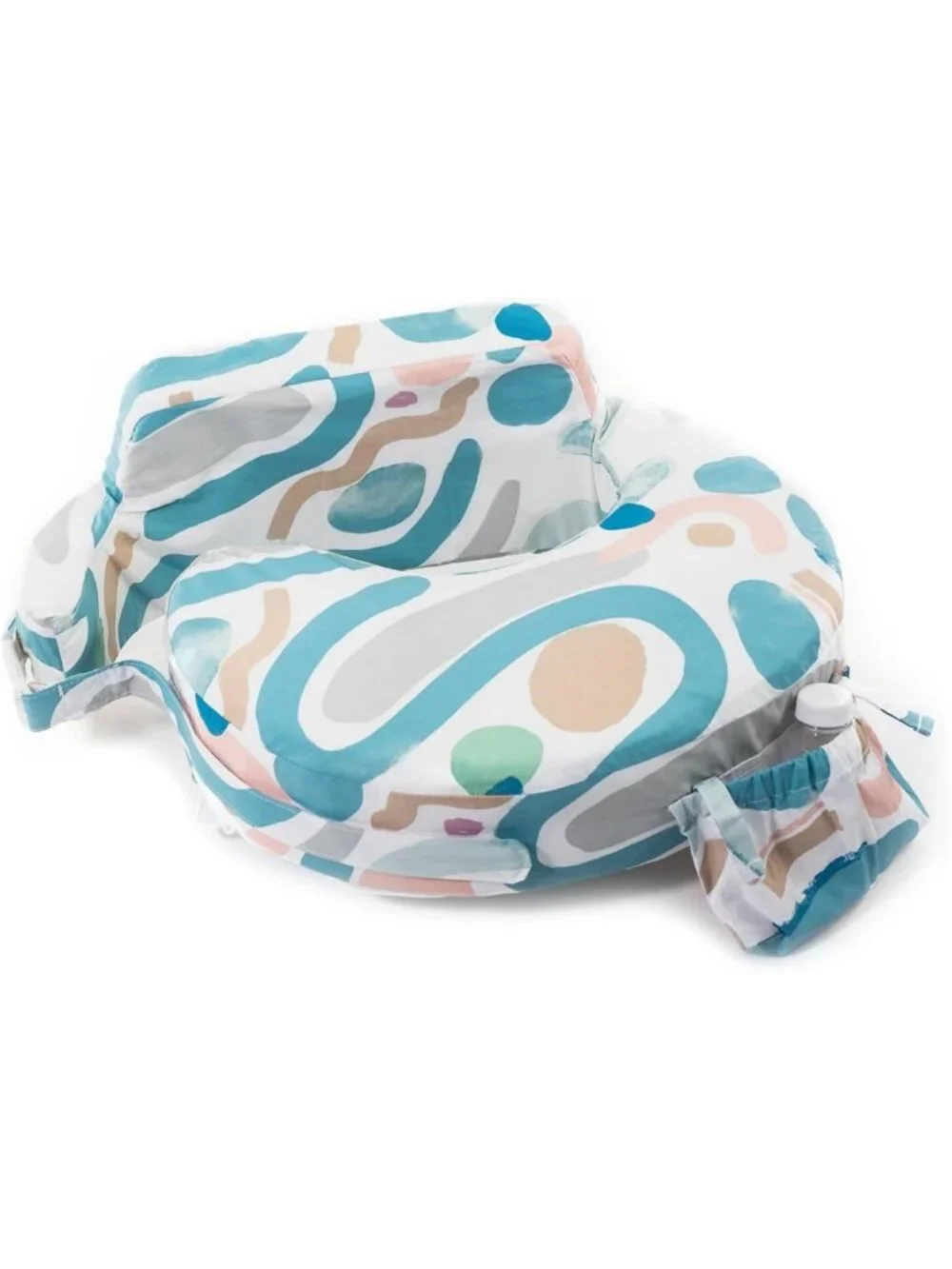 Deluxe Organic Nursing Pillow Cover - Soft Printed Slipcover for Moms & Babies